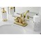 Kingston Brass KB4642DKL 4-Inch Centerset Bathroom Faucet with Retail Pop-Up, Polished Brass KB4642DKL - alternate 5